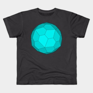 Gmtrx Seni Lawal Pentagonal hexecontahedron Kids T-Shirt